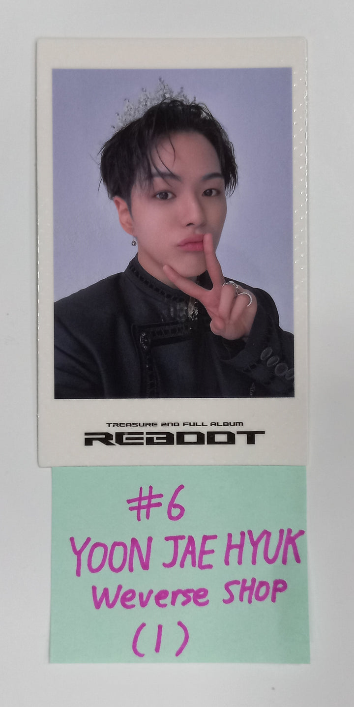 Treasure 2nd Full "REBOOT" - Weverse Pre-Order Benefit Photocard - HALLYUSUPERSTORE
