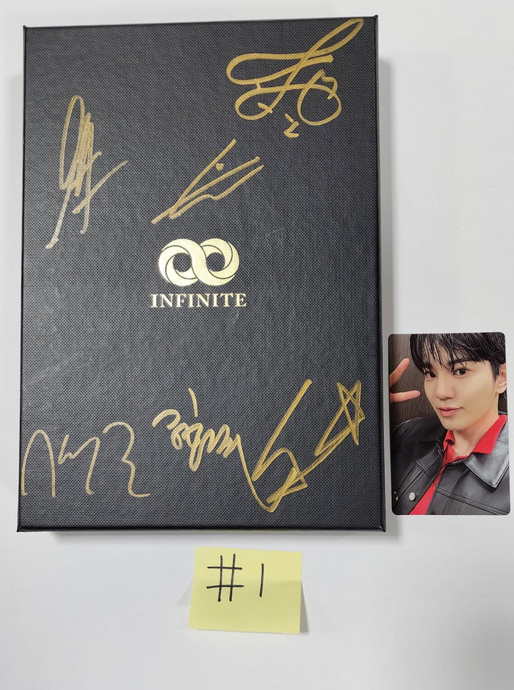 Infinite 7th mini "13egin" - Hand Autographed(Signed) Promo Album - HALLYUSUPERSTORE