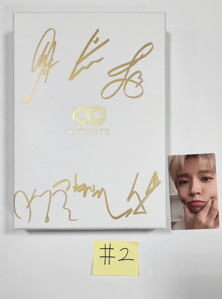 Infinite 7th mini "13egin" - Hand Autographed(Signed) Promo Album - HALLYUSUPERSTORE