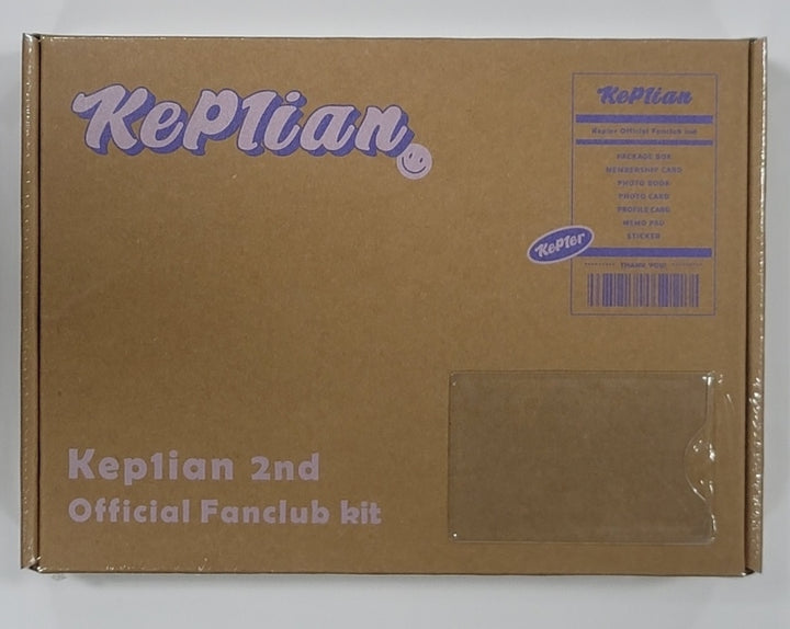 Kep1er - Kep1ian 2nd OFFICIAL FANCLUB MEMBERSHIP KIT - HALLYUSUPERSTORE