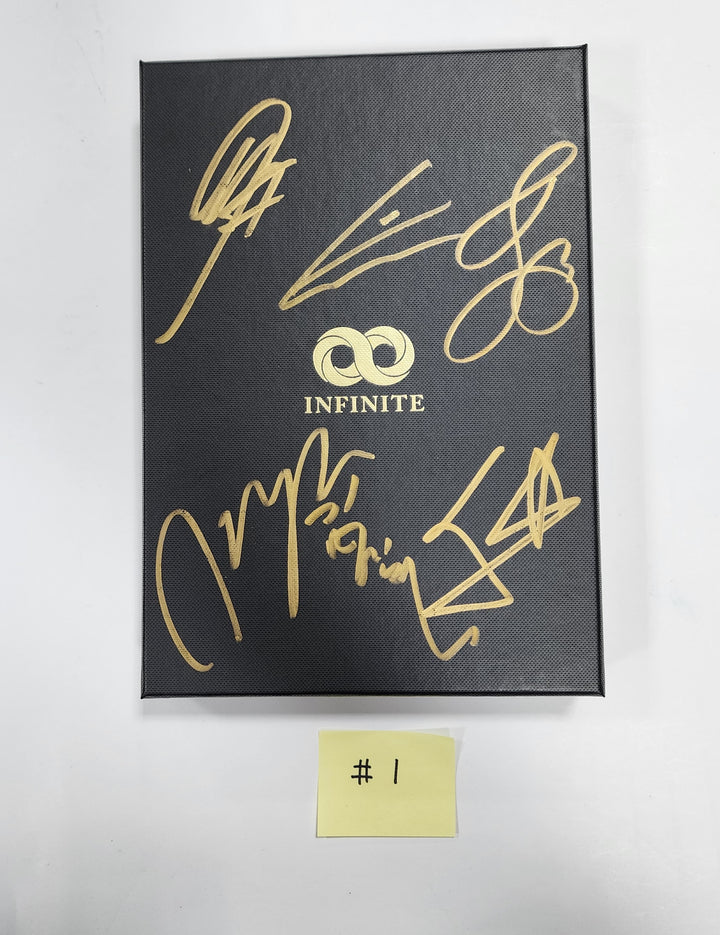 Infinite 7th mini "13egin" - Hand Autographed(Signed) Promo Album - HALLYUSUPERSTORE