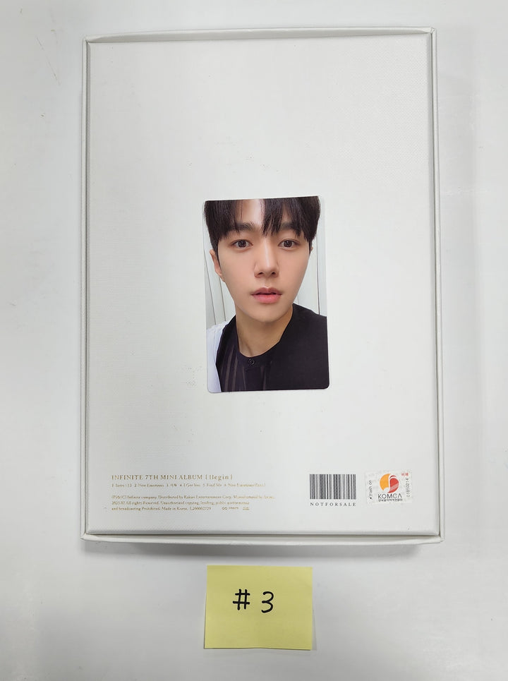 Infinite 7th mini "13egin" - Hand Autographed(Signed) Promo Album - HALLYUSUPERSTORE