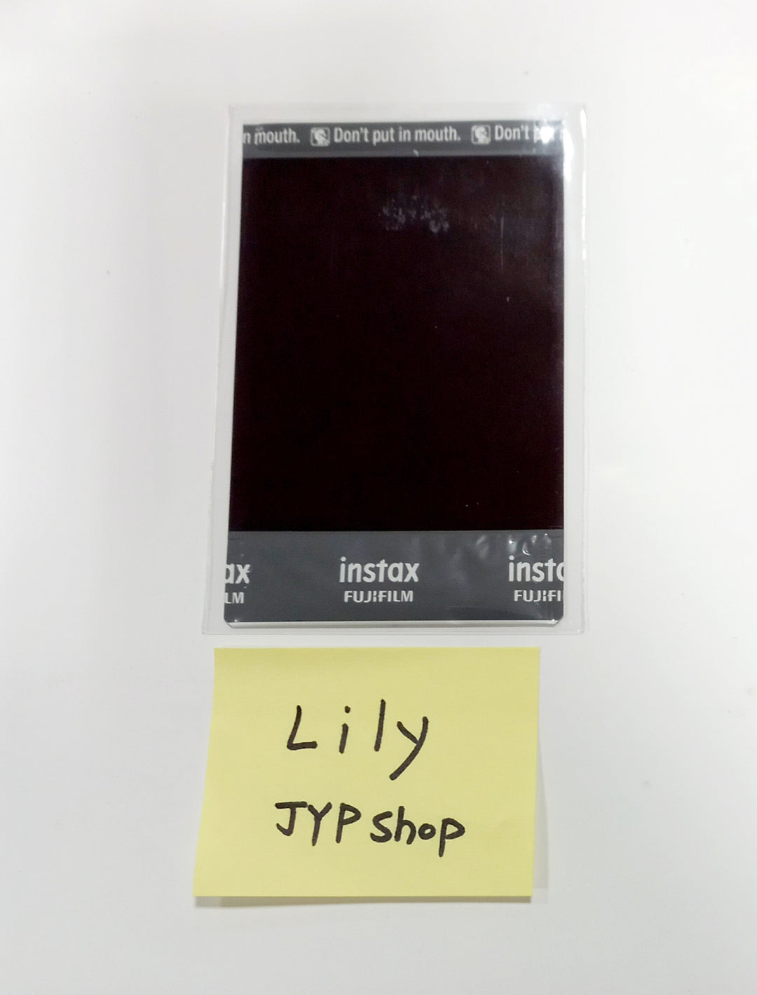 Lily (Of NMIXX) "A Midsummer NMIXX’s Dream" - Hand Autographed(Signed) Polaroid - HALLYUSUPERSTORE