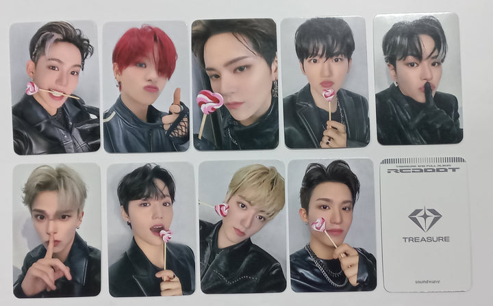 Treasure 2nd Full "REBOOT" - Soundwave Fansign Event Photocard - HALLYUSUPERSTORE