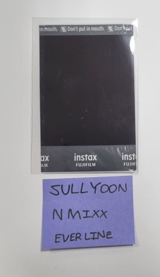 Sullyoon (Of NMIXX) "A Midsummer NMIXX’s Dream" - Hand Autographed(Signed) Polaroid - HALLYUSUPERSTORE