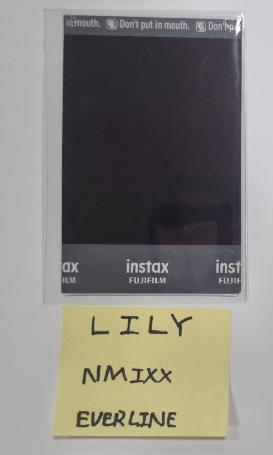 Lily (Of NMIXX) "A Midsummer NMIXX’s Dream" - Hand Autographed(Signed) Polaroid - HALLYUSUPERSTORE