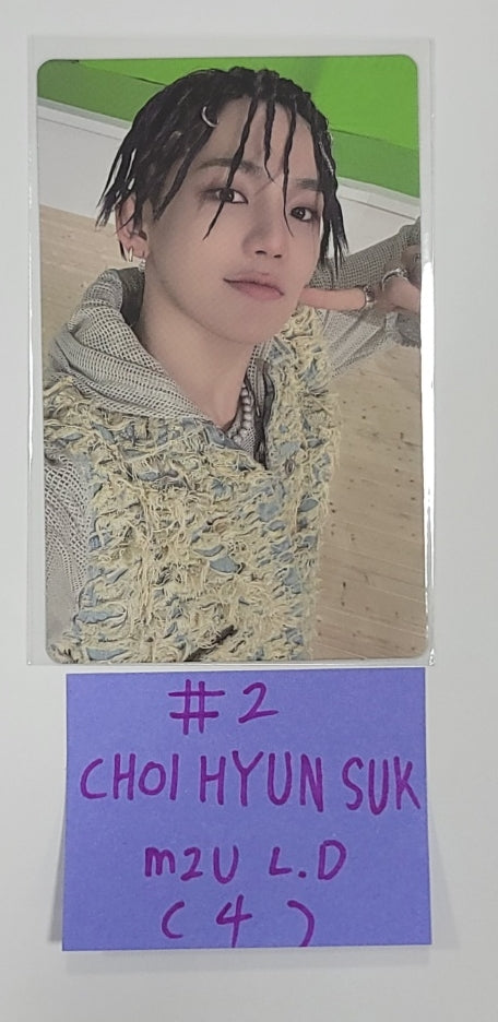 Treasure 2nd Full "REBOOT" - M2U Lucky Draw Event Photocard - HALLYUSUPERSTORE