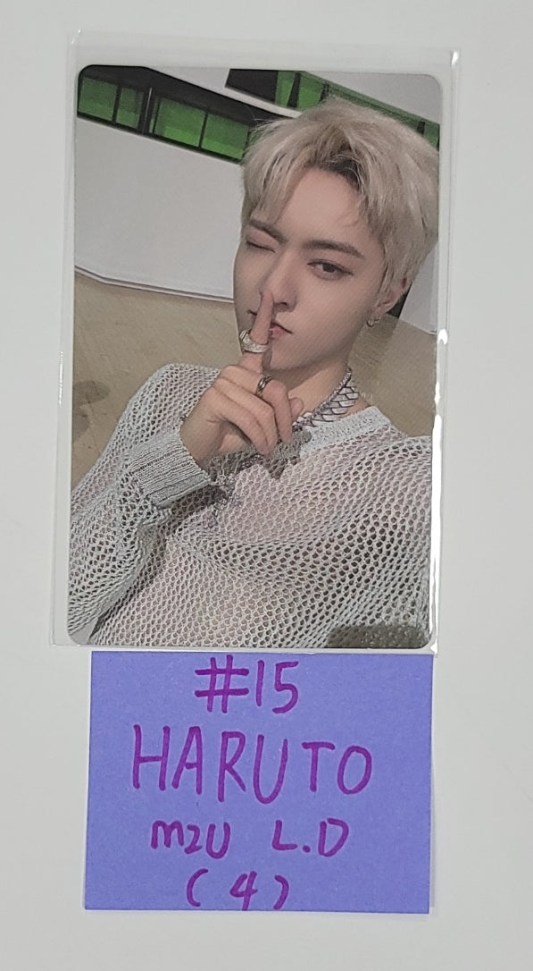 Treasure 2nd Full "REBOOT" - M2U Lucky Draw Event Photocard - HALLYUSUPERSTORE