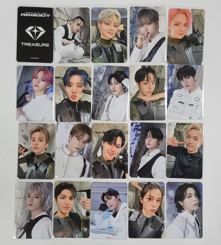 Treasure 2nd Full "REBOOT" - Soundwave Lucky Draw Event Photocard - HALLYUSUPERSTORE