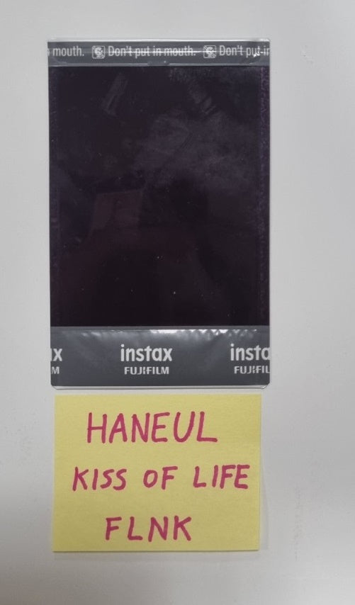 HANEUL (Of KISS OF LIFE) "KISS OF LIFE" - Hand Autographed(Signed) Polaroid - HALLYUSUPERSTORE