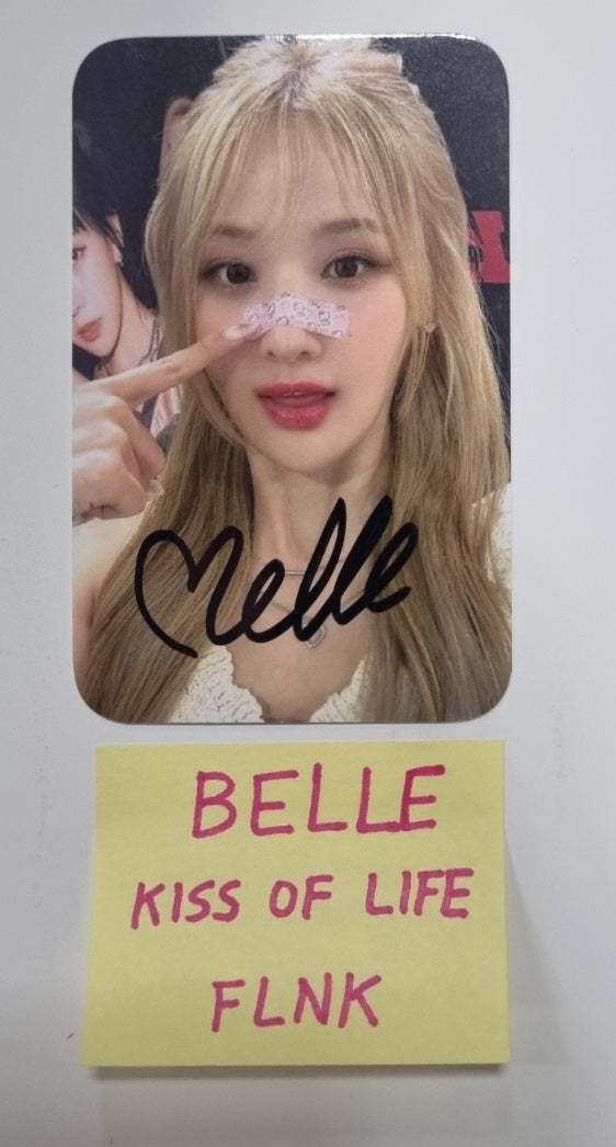 Belle (Of KISS OF LIFE) "KISS OF LIFE" - Hand Autographed(Signed) Photocard - HALLYUSUPERSTORE