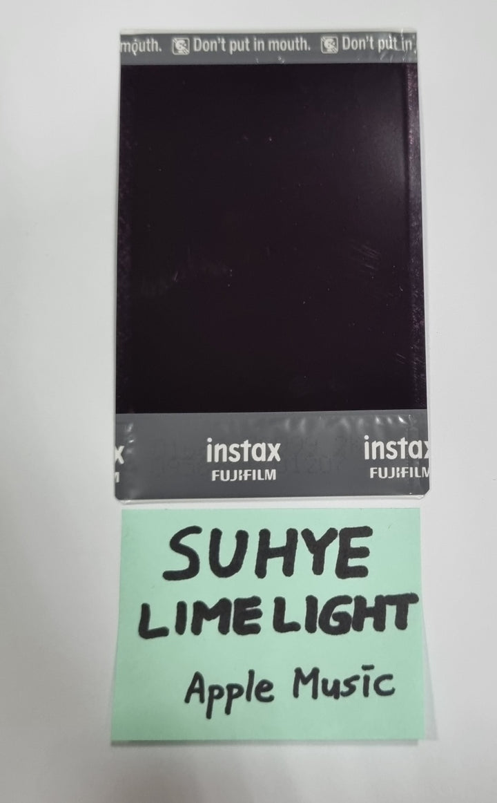 SUHYE (Of LIMELIGHT) "MADELEINE" - Hand Autographed(Signed) Polaroid - HALLYUSUPERSTORE