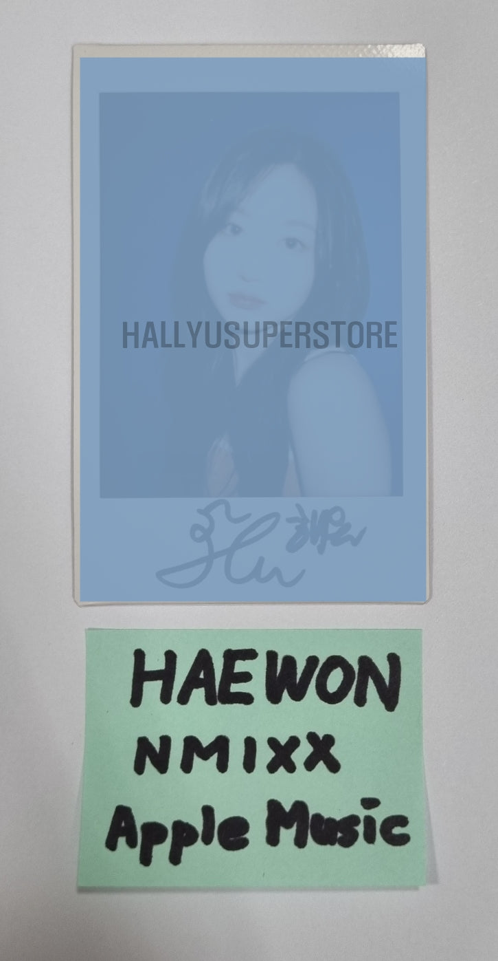 Haewon (Of NMIXX) "A Midsummer NMIXX’s Dream" - Hand Autographed(Signed) Polaroid - HALLYUSUPERSTORE