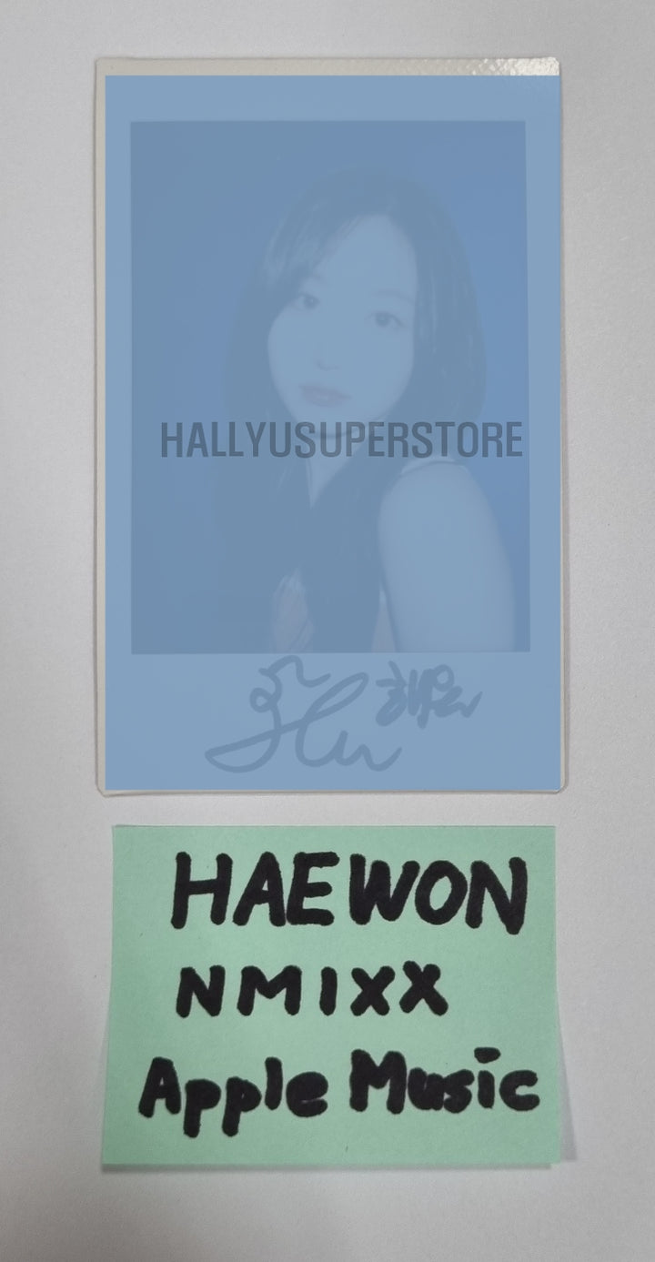 Haewon (Of NMIXX) "A Midsummer NMIXX’s Dream" - Hand Autographed(Signed) Polaroid - HALLYUSUPERSTORE