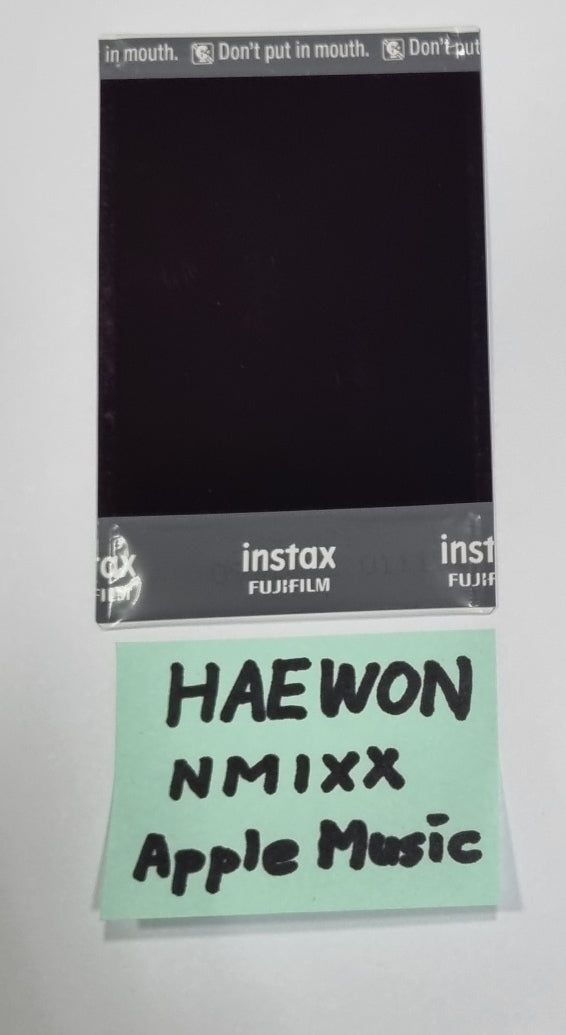 Haewon (Of NMIXX) "A Midsummer NMIXX’s Dream" - Hand Autographed(Signed) Polaroid - HALLYUSUPERSTORE