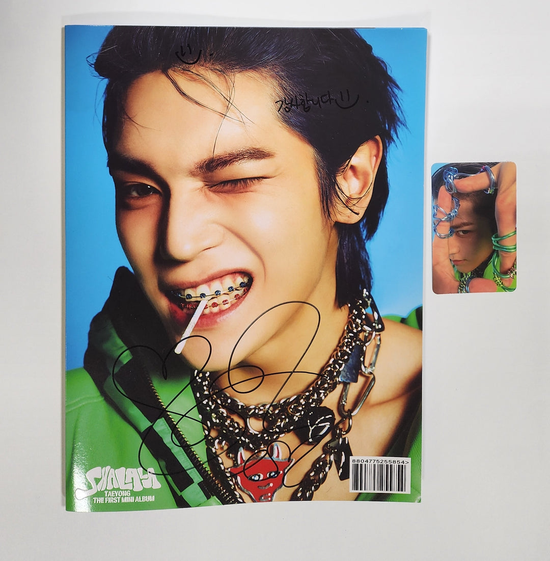 TAEYONG "SHALALA" - Hand Autographed(Signed) Album - HALLYUSUPERSTORE