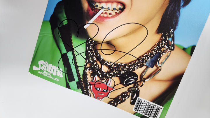 TAEYONG "SHALALA" - Hand Autographed(Signed) Album - HALLYUSUPERSTORE
