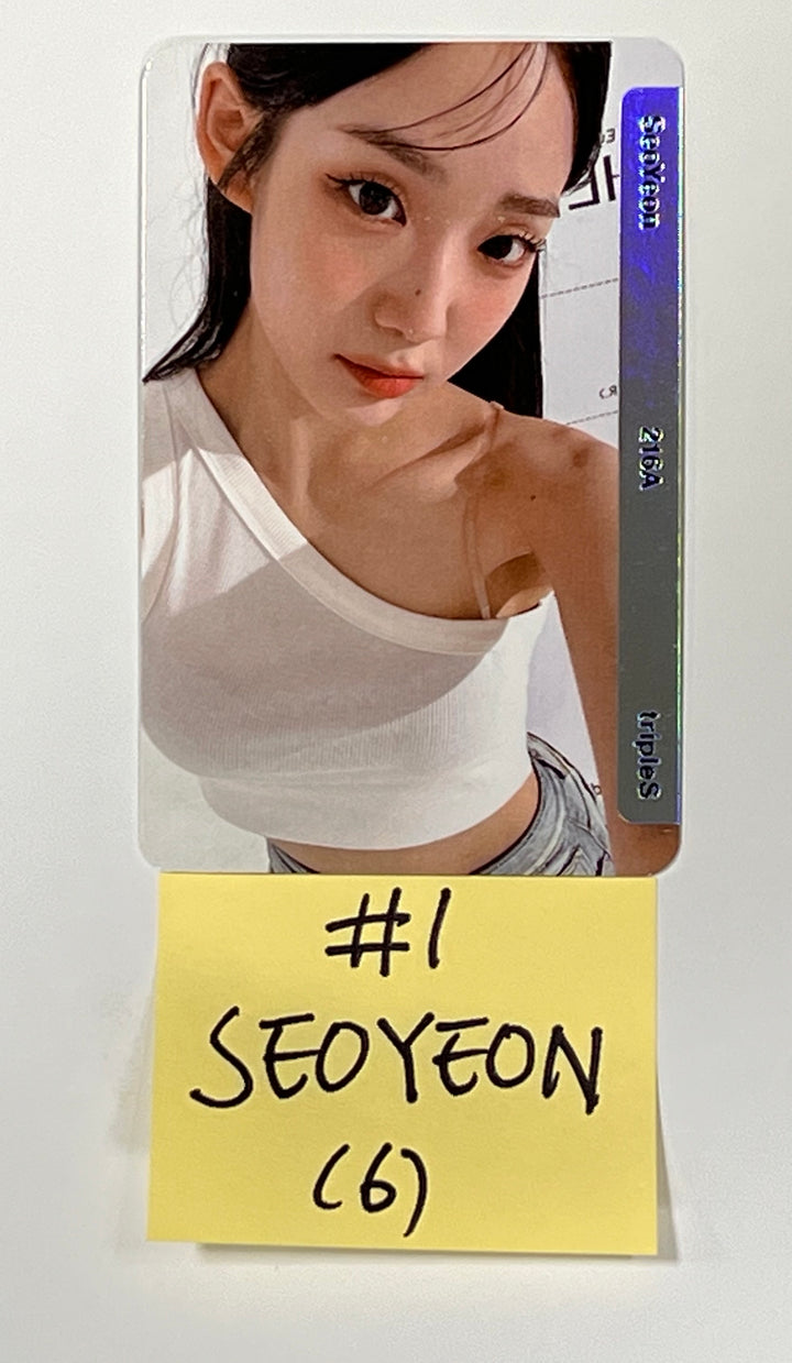 TripleS "LOVElution" - Official Photocard, Card Cover Sticker, Visual Card - HALLYUSUPERSTORE