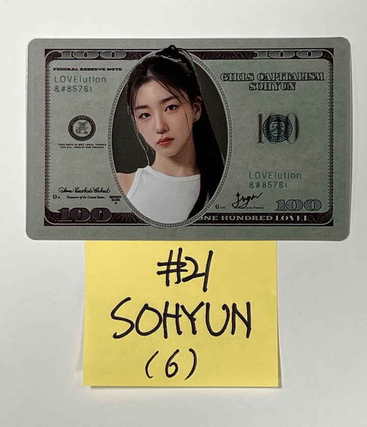 TripleS "LOVElution" - Official Photocard, Card Cover Sticker, Visual Card - HALLYUSUPERSTORE