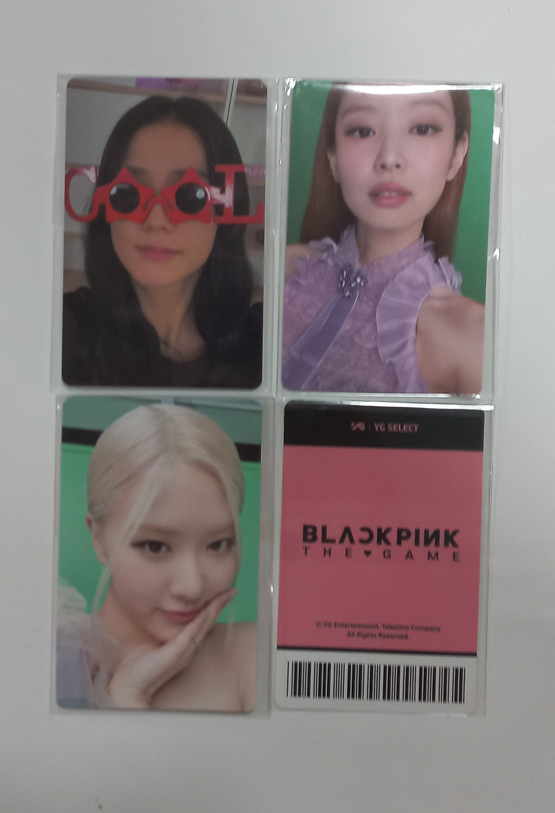 Black Pink The Game OST "The Girls" - YG Select Pre-Order Benefit Photocard [Reve ver.] [23.08.28]
