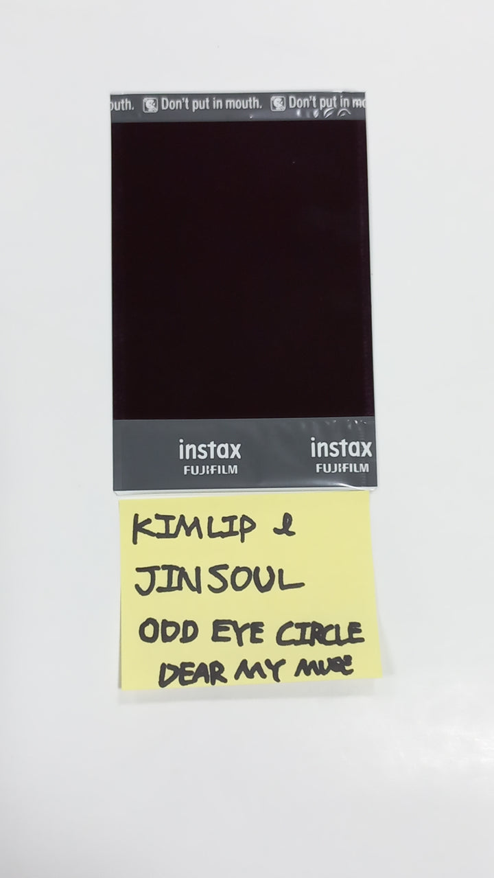 Kimlip & Jinsoul (Of ODD EYE CIRCLE) "Version Up"- Hand Autographed(Signed) Polaroid [23.09.19]