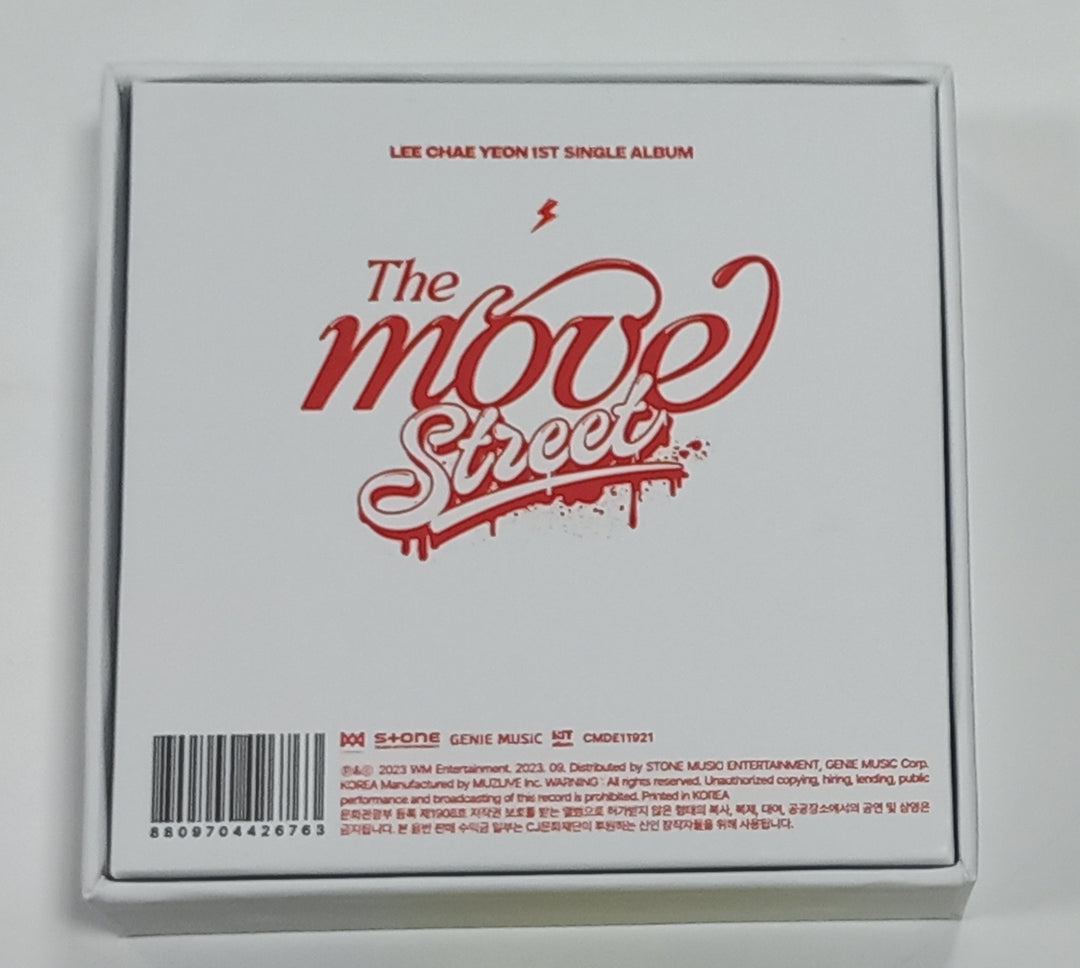 Lee Chae Yeon "The Move Street" - Hand Autographed(Signed) Album [Kit Ver] [23.09.19]