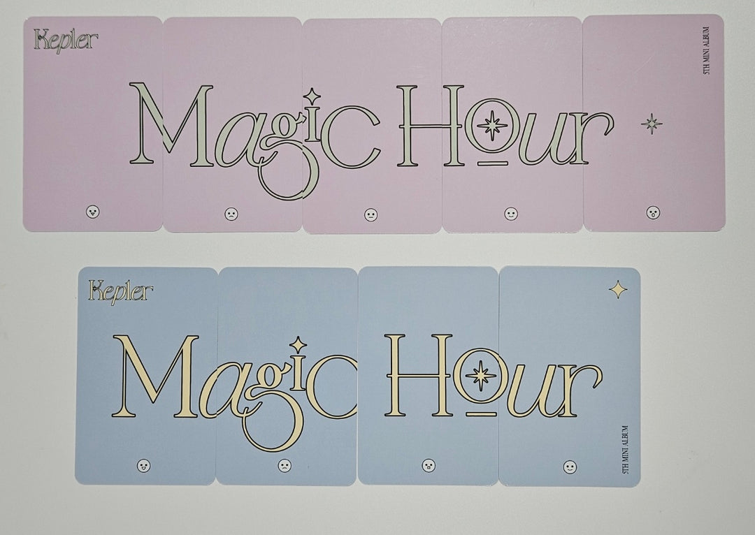 Kep1er "Magic Hour" - Official Pre-Order Benefit Photocards Set (4EA) [Unit Ver.] [23.10.04]