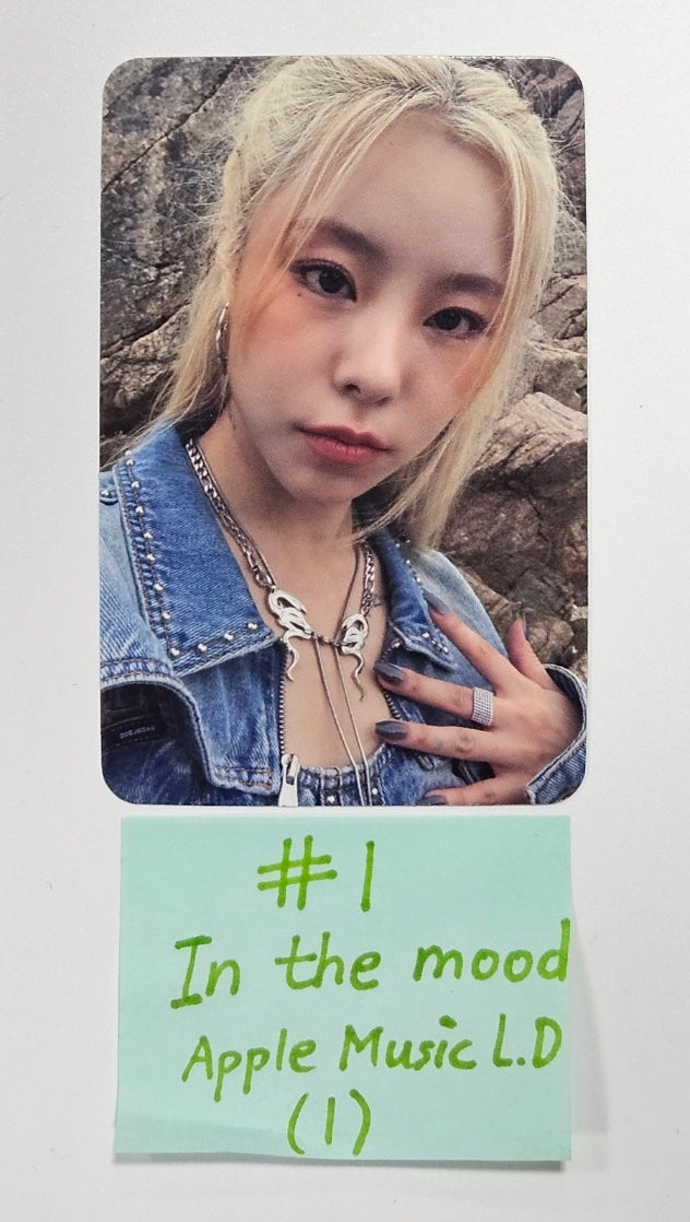Whee In (Of Mamamoo) "IN the mood" - Apple Music Lucky Draw Event Photocard [23.10.18]