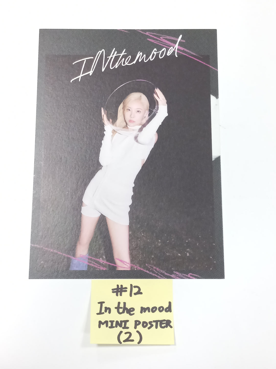 Whee In (Of Mamamoo) "IN the mood" - Official Photocard, Mini Poster [23.10.18]