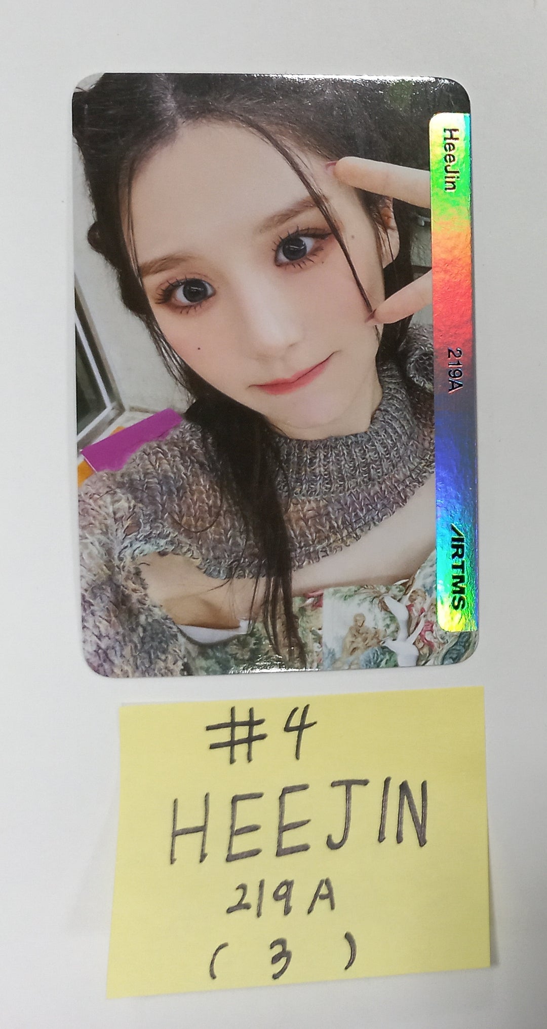HeeJin "K" Album OBJEKT A01 - Official Photocard, Book Mark, Visual Card Set (3EA) [23.11.03]