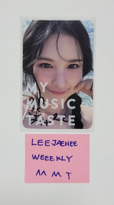 Lee Jae Hee (Of Weeekly) "ColoRise" 5th mini - Hand Autographed(Signed) Photocard [23.11.15]