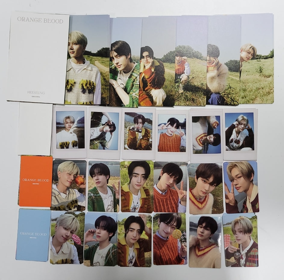 Enhypen "Orange Blood" 5th Mini - Official Photocard [ENGENE Ver.] [23.11.22]