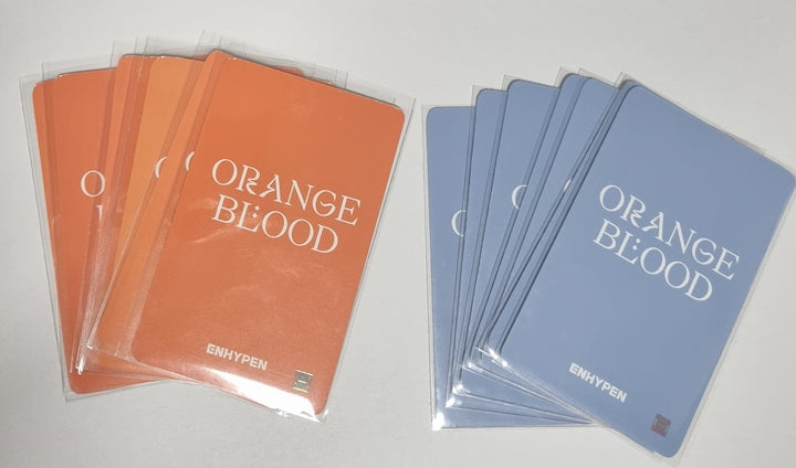 Enhypen "Orange Blood" 5th Mini - [Soundwave, M2U] Lucky Draw Event Photocard [23.11.24]