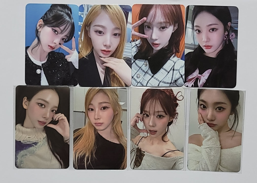 Aespa Girls Face to Face online Korea Signing Event Limited Photocards