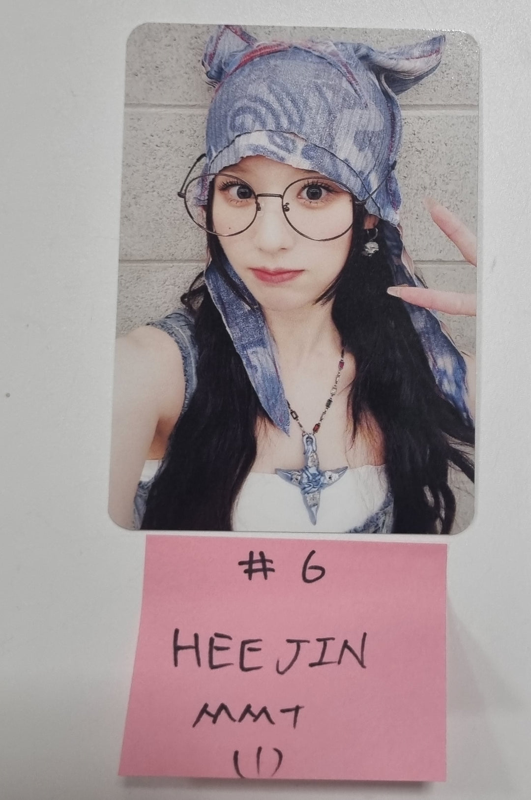 HeeJin "K" - MMT Fansign Event Mini Postcard Round 2 [23.12.13]