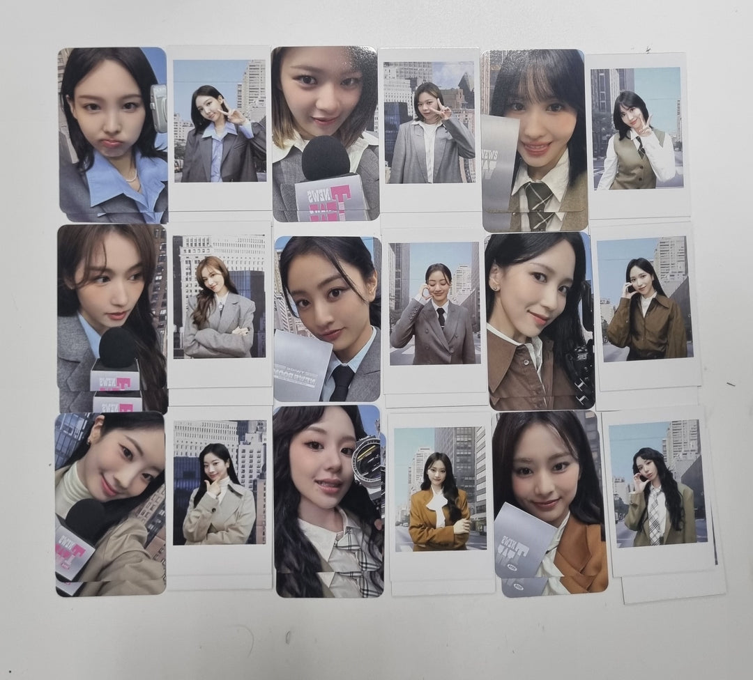 TWICE 2024 Season's Greetings "TWICE NEWS ROOM" - JYP Shop Pre-Order Benefit Photocards Set (9EA) [23.12.29]