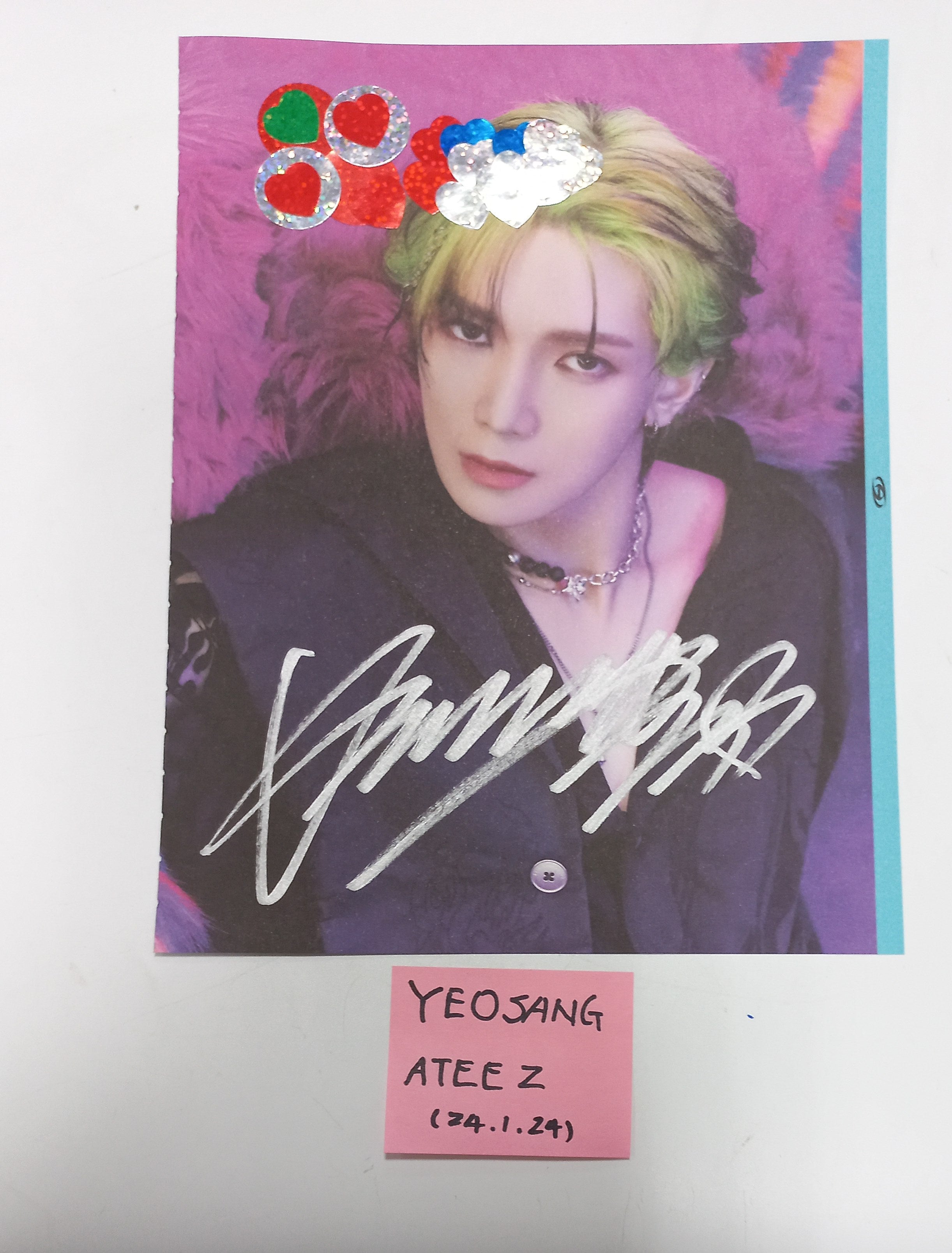 Ateez Yeosang Spin Off: offers From The Witness Signed Album V2 (HOLD FOR PUDGYPANDA)