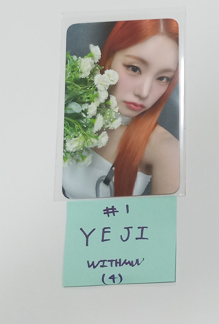 ITZY "BORN TO BE" - Withmuu Fansign Event Photocard [24.1.29]