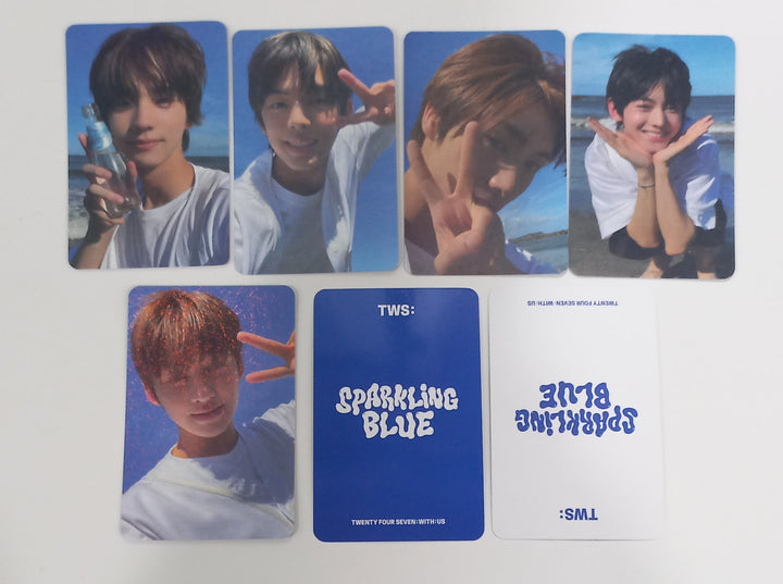 TWS "Sparkling Blue" 1st Mini - Music Plant Pre-Order Benefit Glitter Photocard [24.1.31]