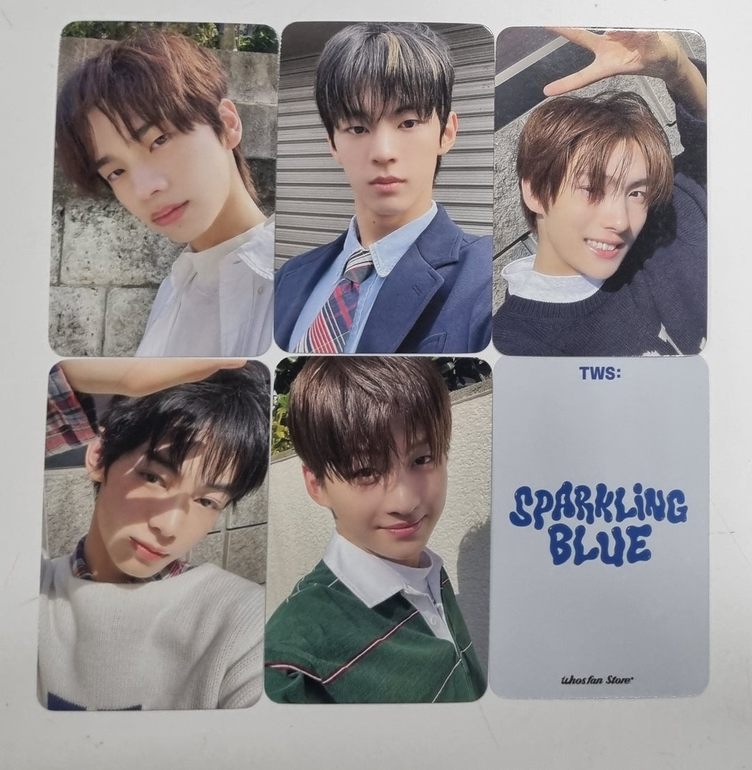 TWS 1st Mini "Sparkling Blue" - Whosfan Fansign Event Photocard [24.2.15]