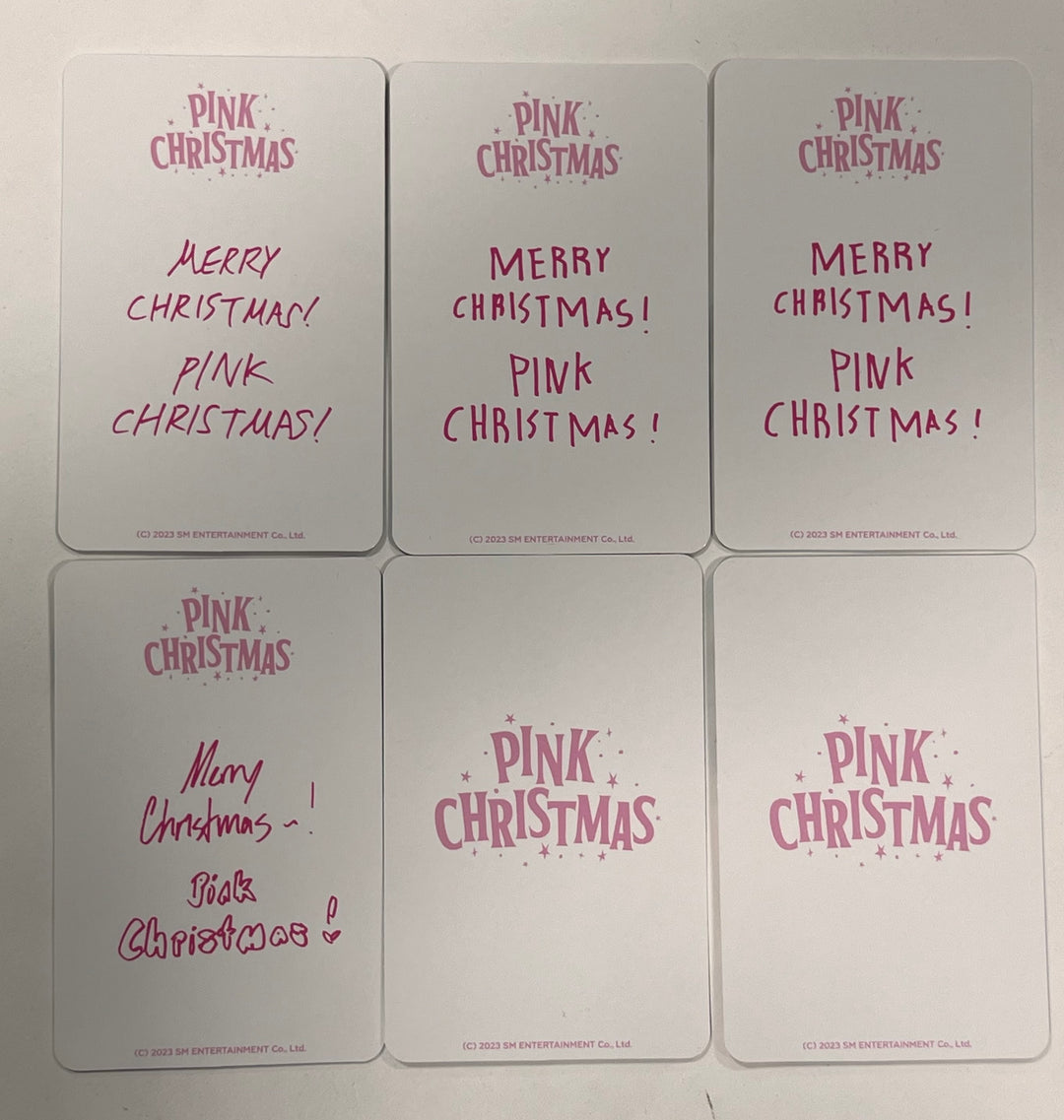 RIIZE "Pink Christmas" - Official Trading Photocard [24.2.19]