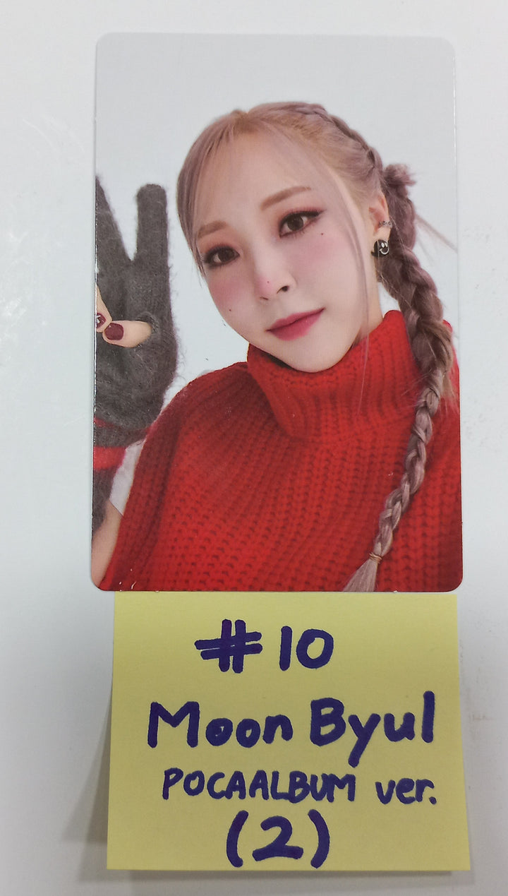 MOONBYUL "Starlit of Muse" - Official Photocard [Pocaalbum Ver.] [24.2.22]