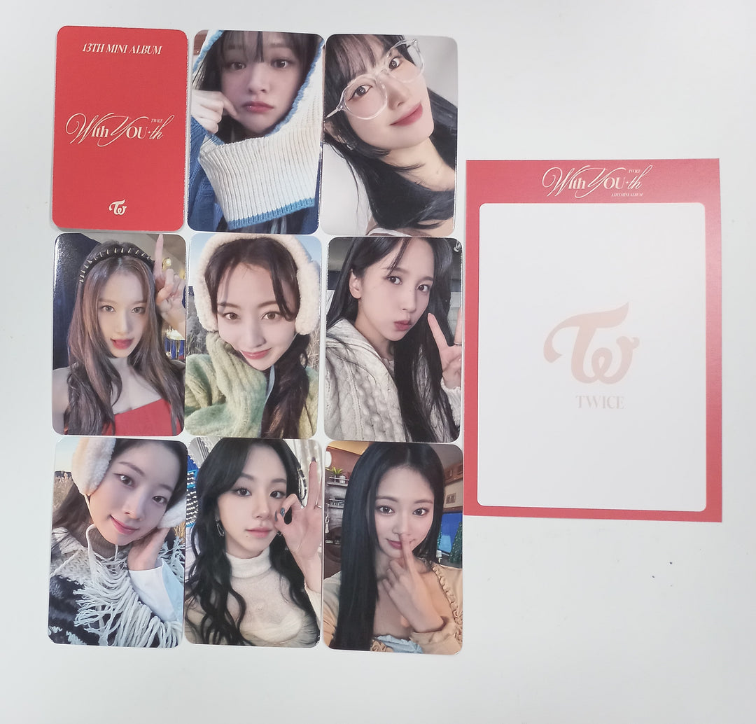 TWICE "With YOU-th" Mini 13th - Soundwave Pre-Order Benefit Photocard [24.2.27]