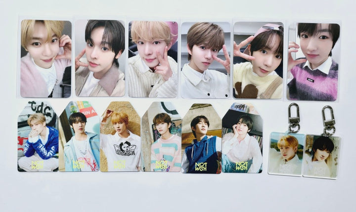 NCT Wish "WISH" - Everline Lucky Draw Event Photocard, Paper Tag, Keyring [24.3.5]