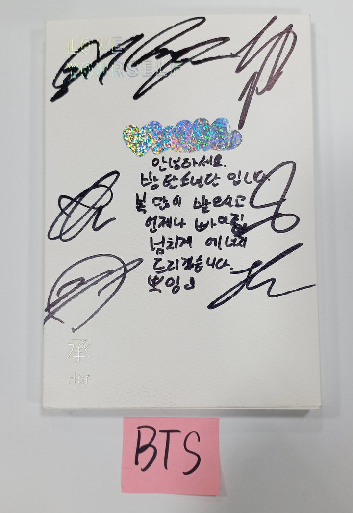 BTS - Hand Autographed(Signed) Promo Album [24.3.21]