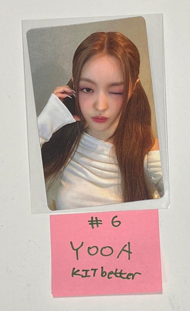 YOOA (Of Oh My Girl) "Borderline" - Kit Better Fansign Event Photocard [Kit Ver.] [24.3.26]