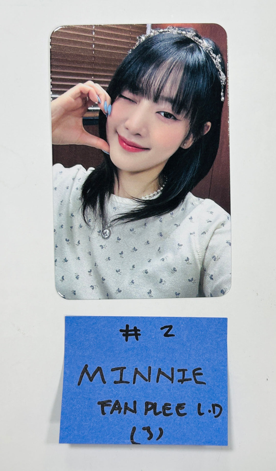 (g) I-DLE "2" 2nd Full Album - Fanplee Lucky Draw Event Photocard [24.4.26]