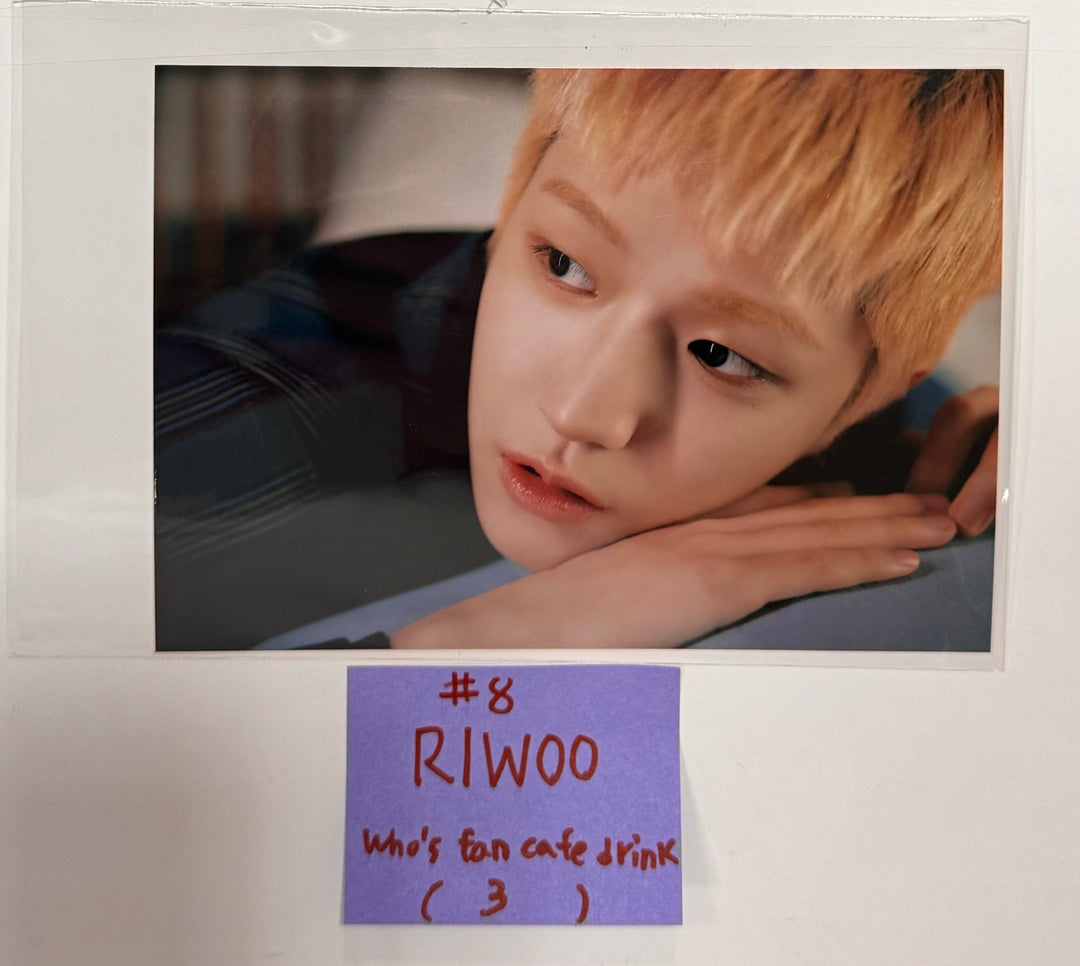 BOYNEXTDOOR "HOW?" - Who's Fan Cafe Lucky Draw Event PVC Photocards & Drink Event Photo [24.4.26]