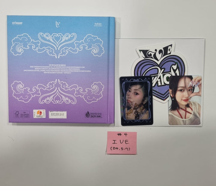 IVE "IVE SWITCH" - Hand Autographed(Signed) Promo Album [24.5.7]