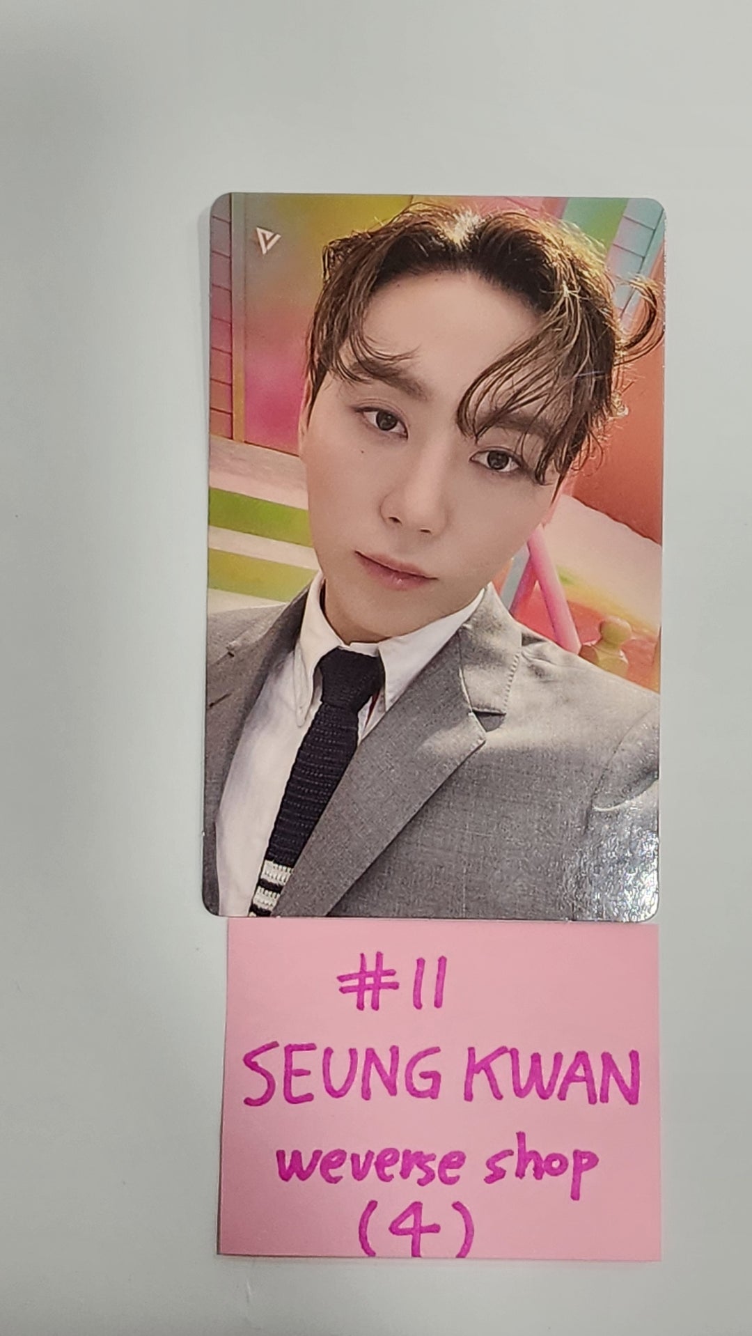Seventeen "17 IS RIGHT HERE" - Weverse Shop Pre-Order Benefit Photocard, Photo Band Seal Set (13EA) [24.5.7]